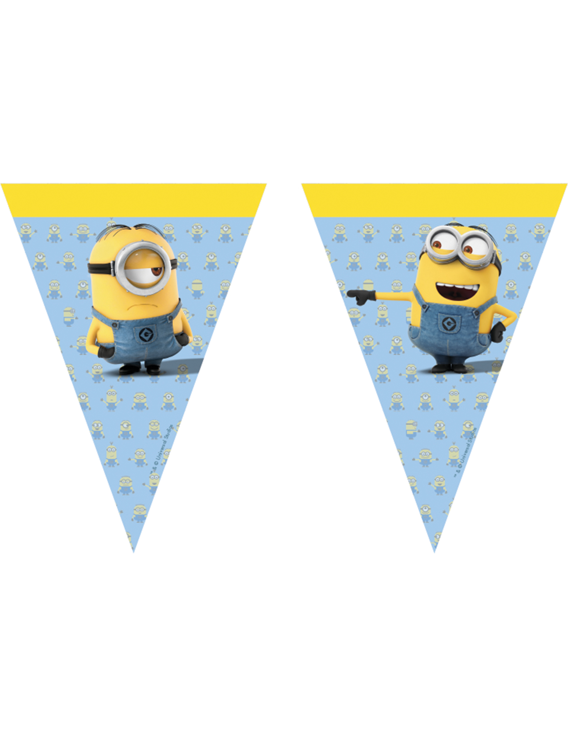 Guirlande à fanions lovely Minions 2,3 m
