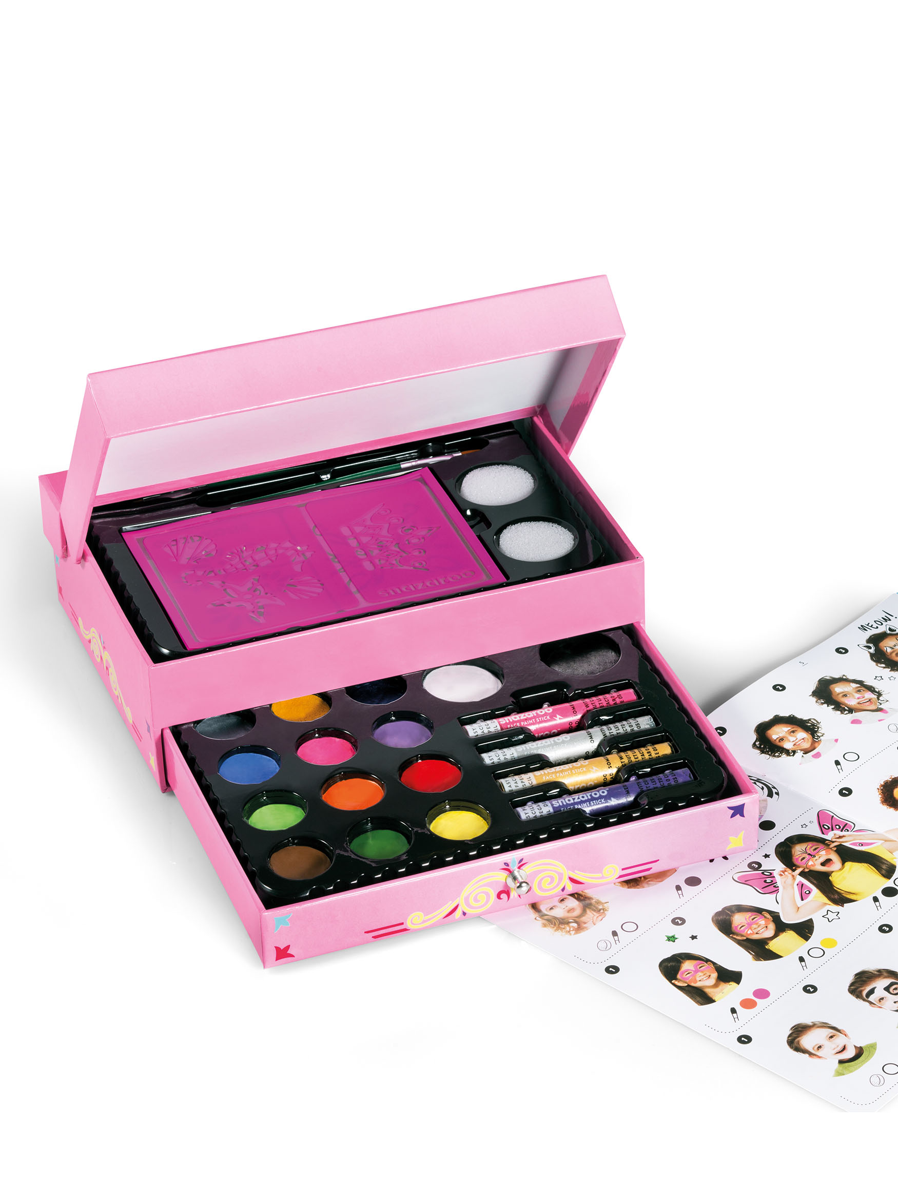 Coffret maquillage à tiroir fille Snazaroo