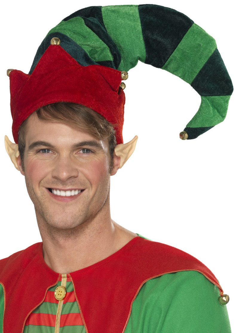 Chapeau elfe avec grelots adulte Noël