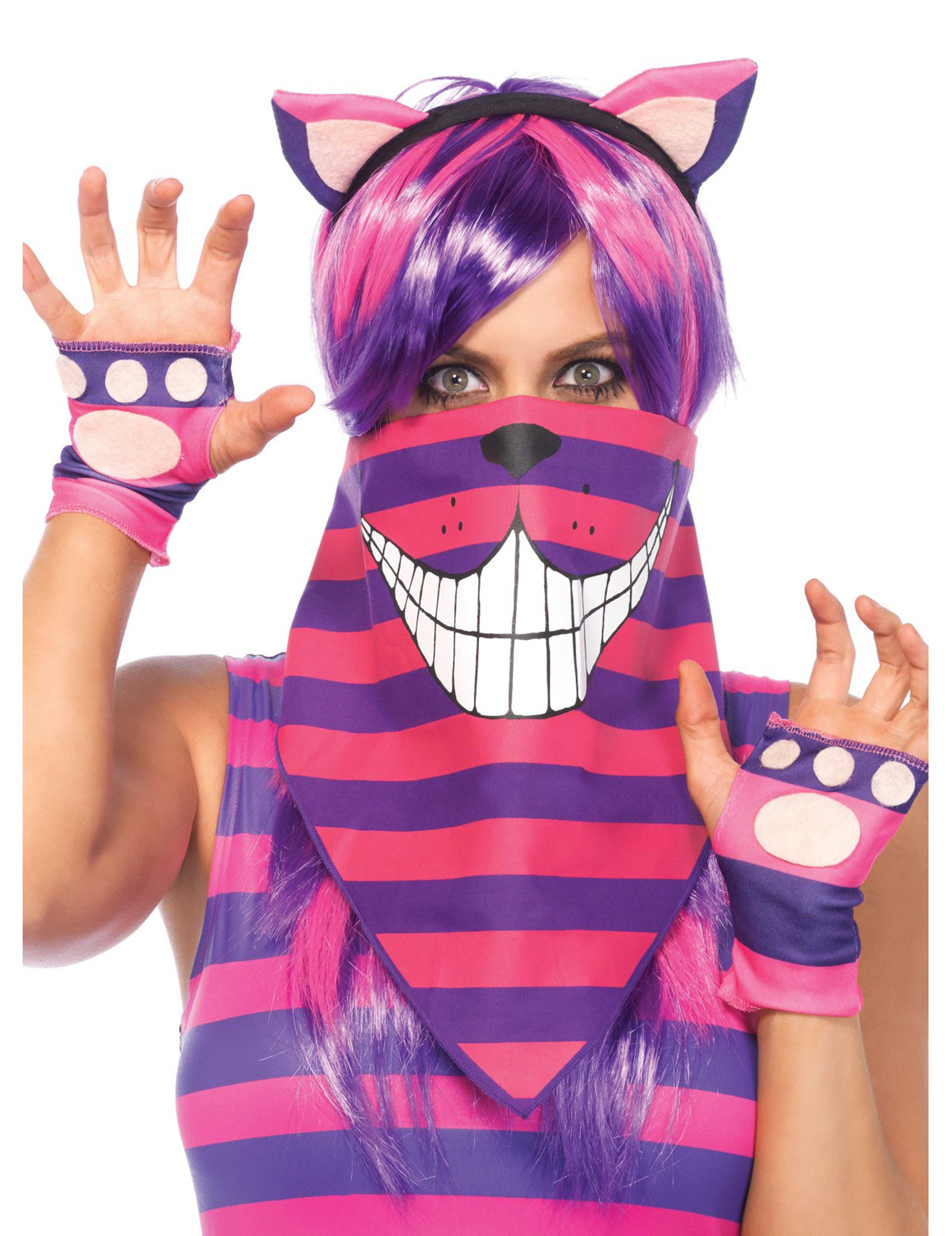 Bandana chat du Cheshire femme