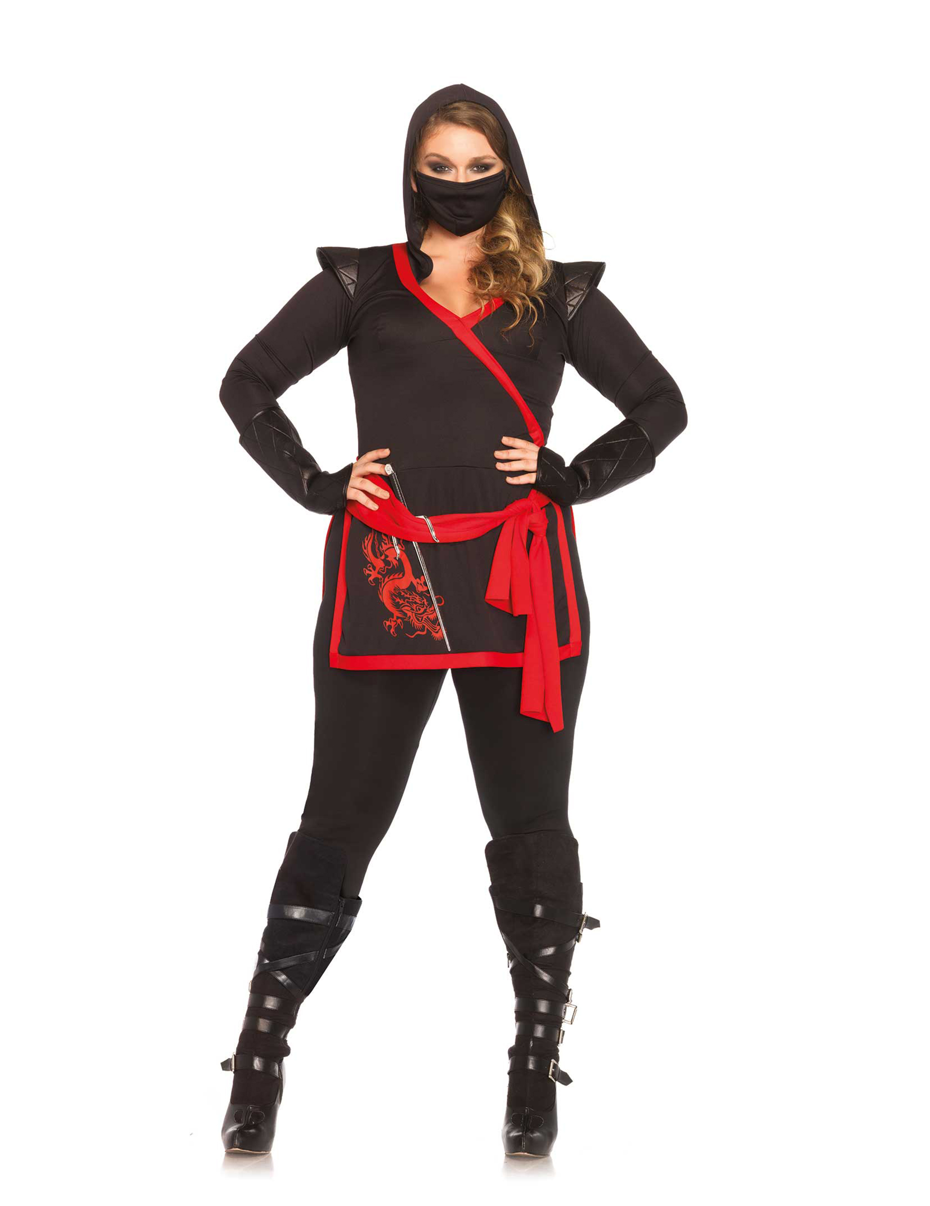 Déguisement ninja assassin femme