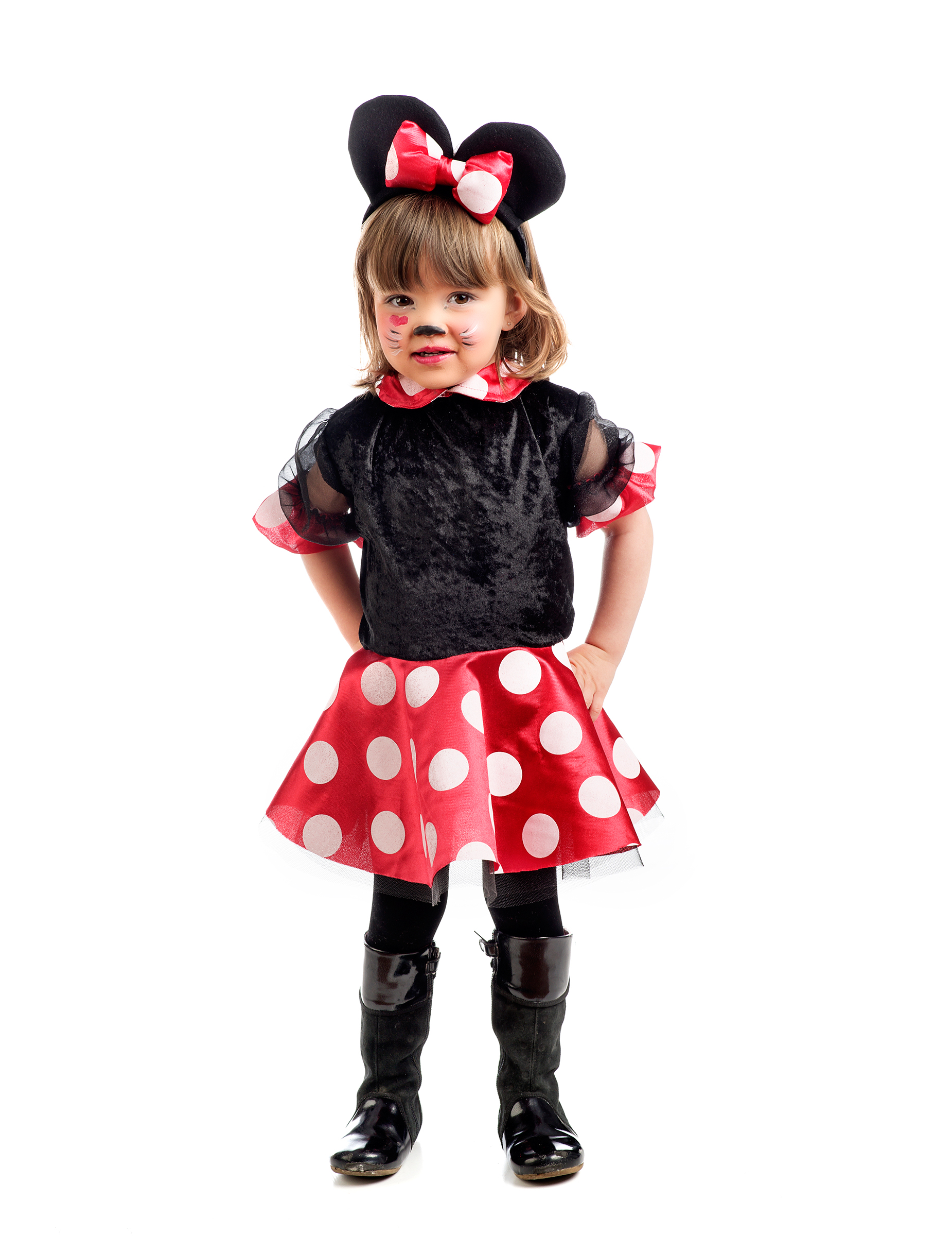 Déguisement souris noire fille