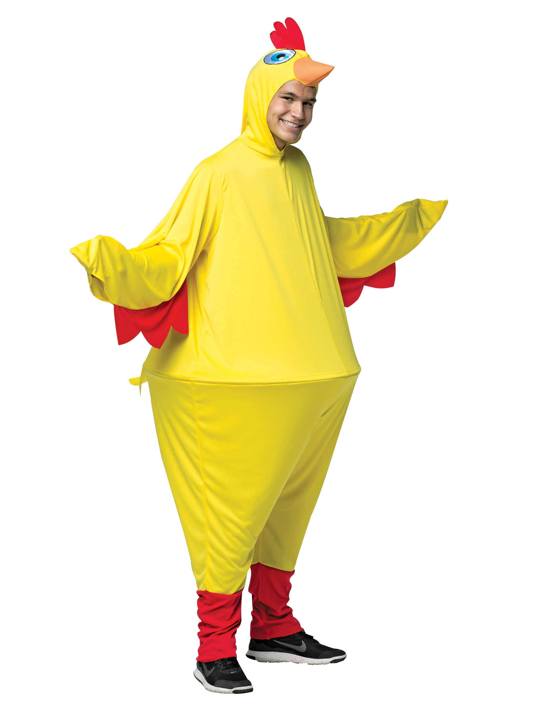 Déguisement poulet à cerceau adulte