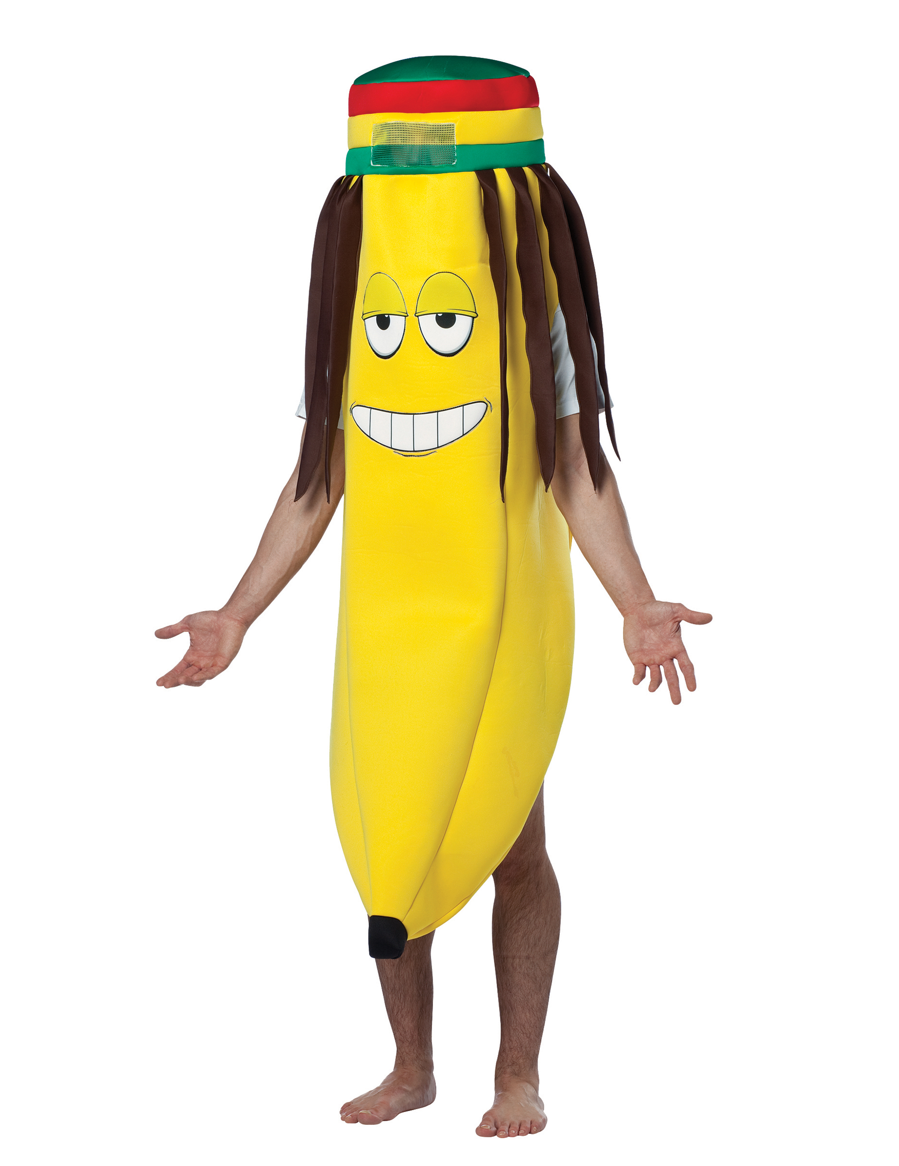 Déguisement banane Rasta adulte