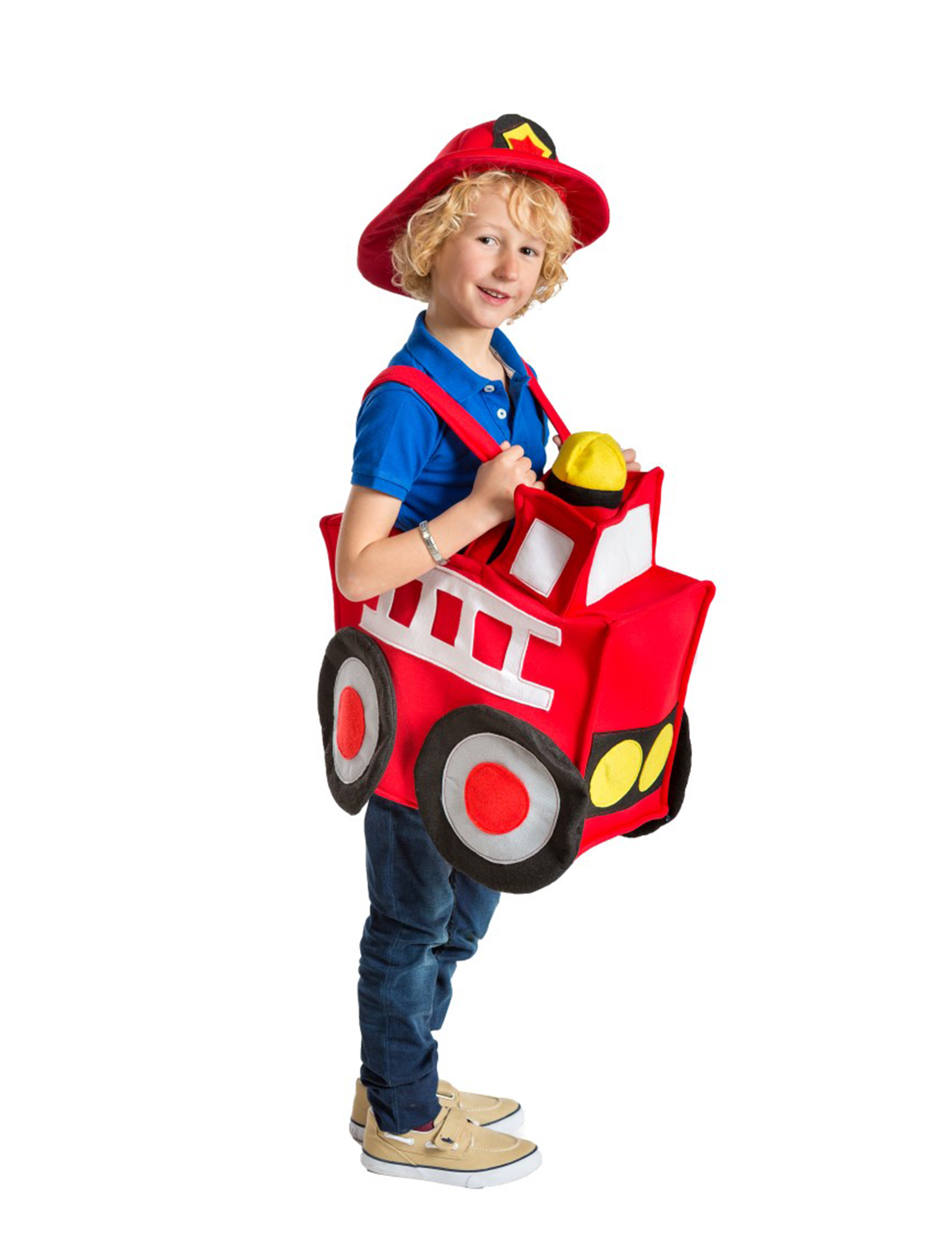 Déguisement camion de pompier enfant - Premium