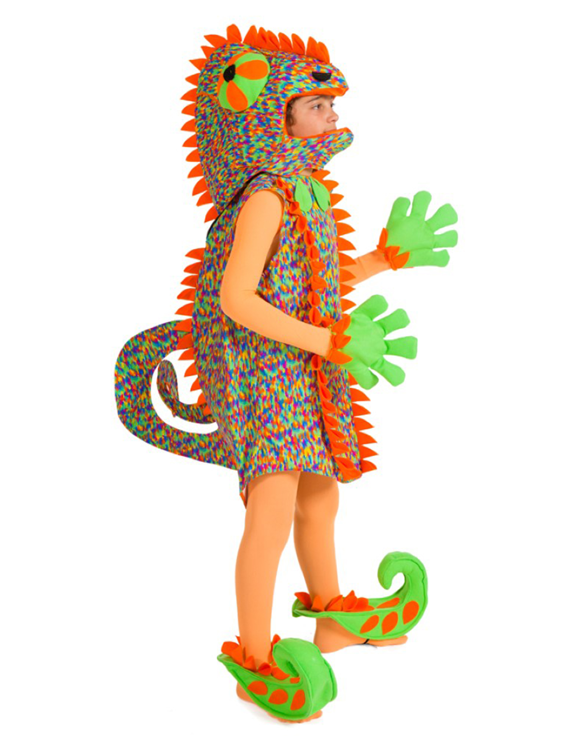 Déguisement caméléon enfant