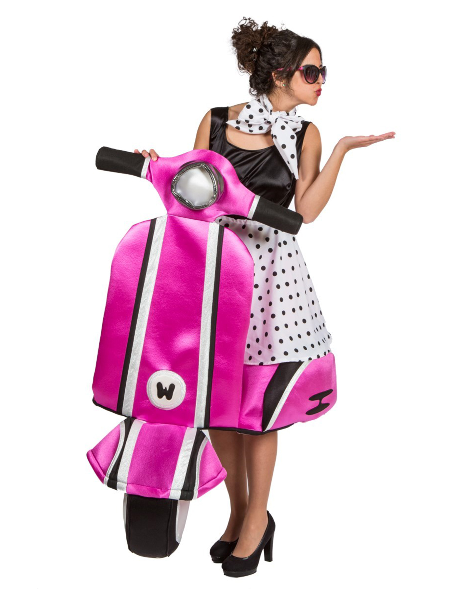 Déguisement vespa 60's femme - Premium