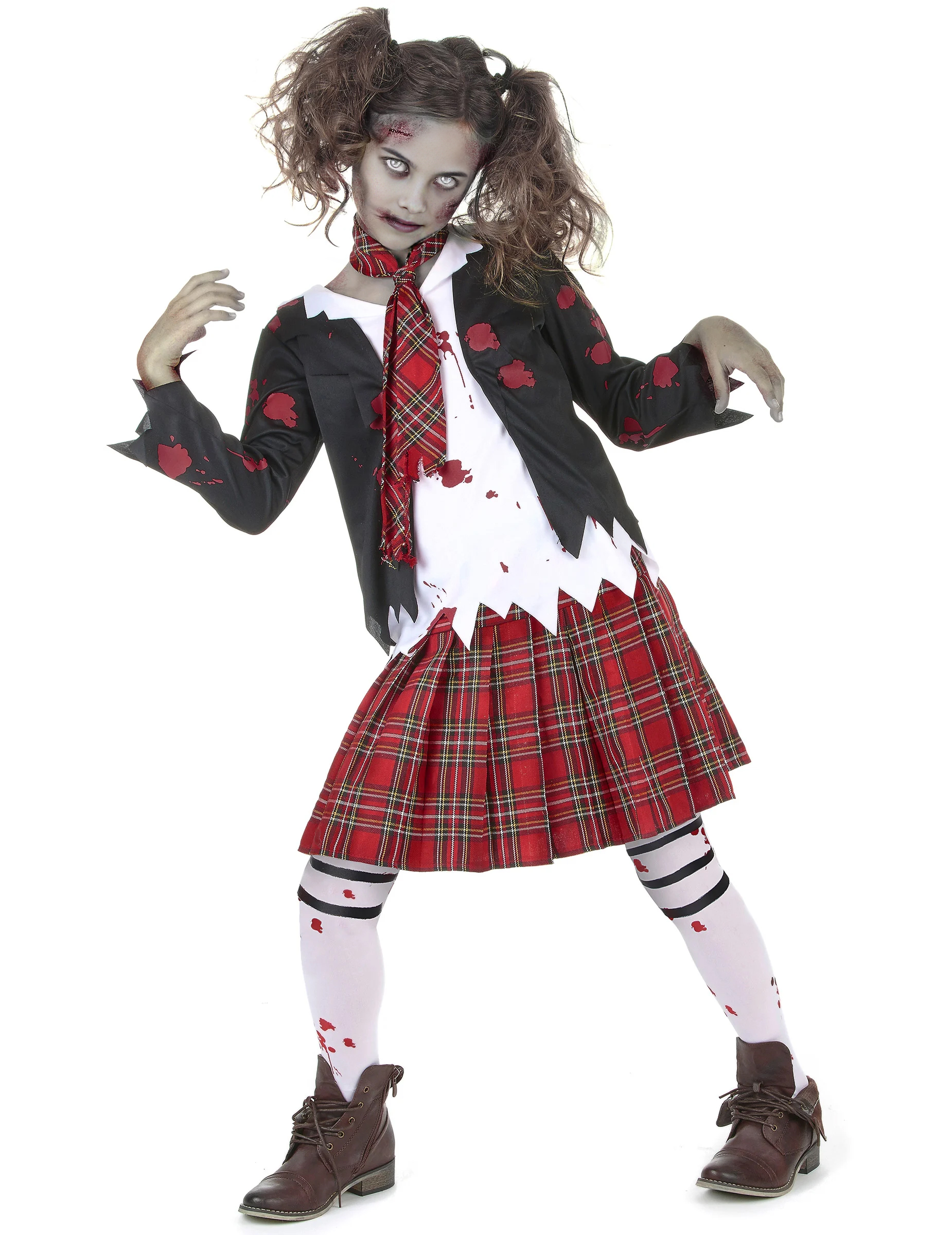 Déguisement écolière zombie fille Halloween