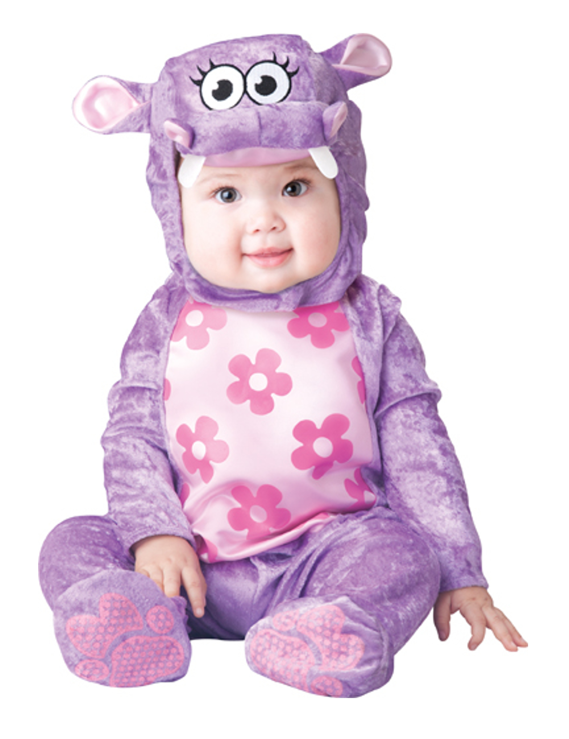 Déguisement hippopotame violet pour bébé - Classique