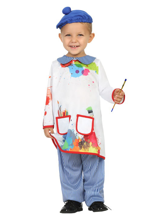 Déguisement petit peintre bébé