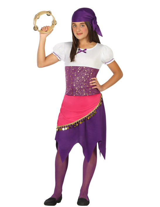 Déguisement gypsy gitane fille