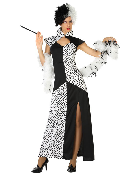 Déguisement robe dalmatien femme