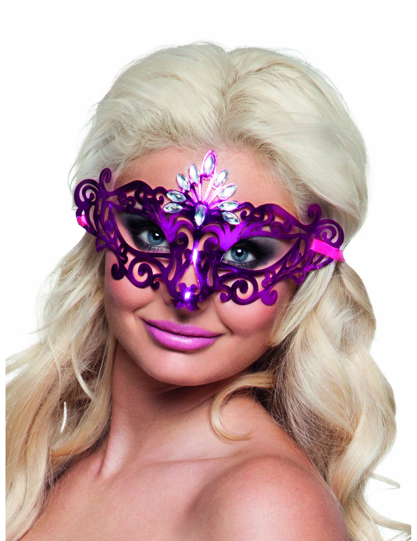 Loup rose sexy femme