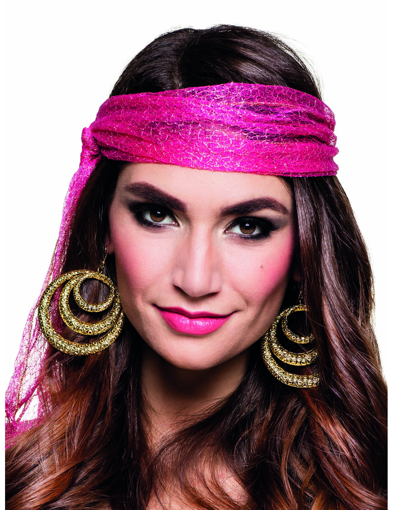 Boucles d'oreilles Gipsy or femme