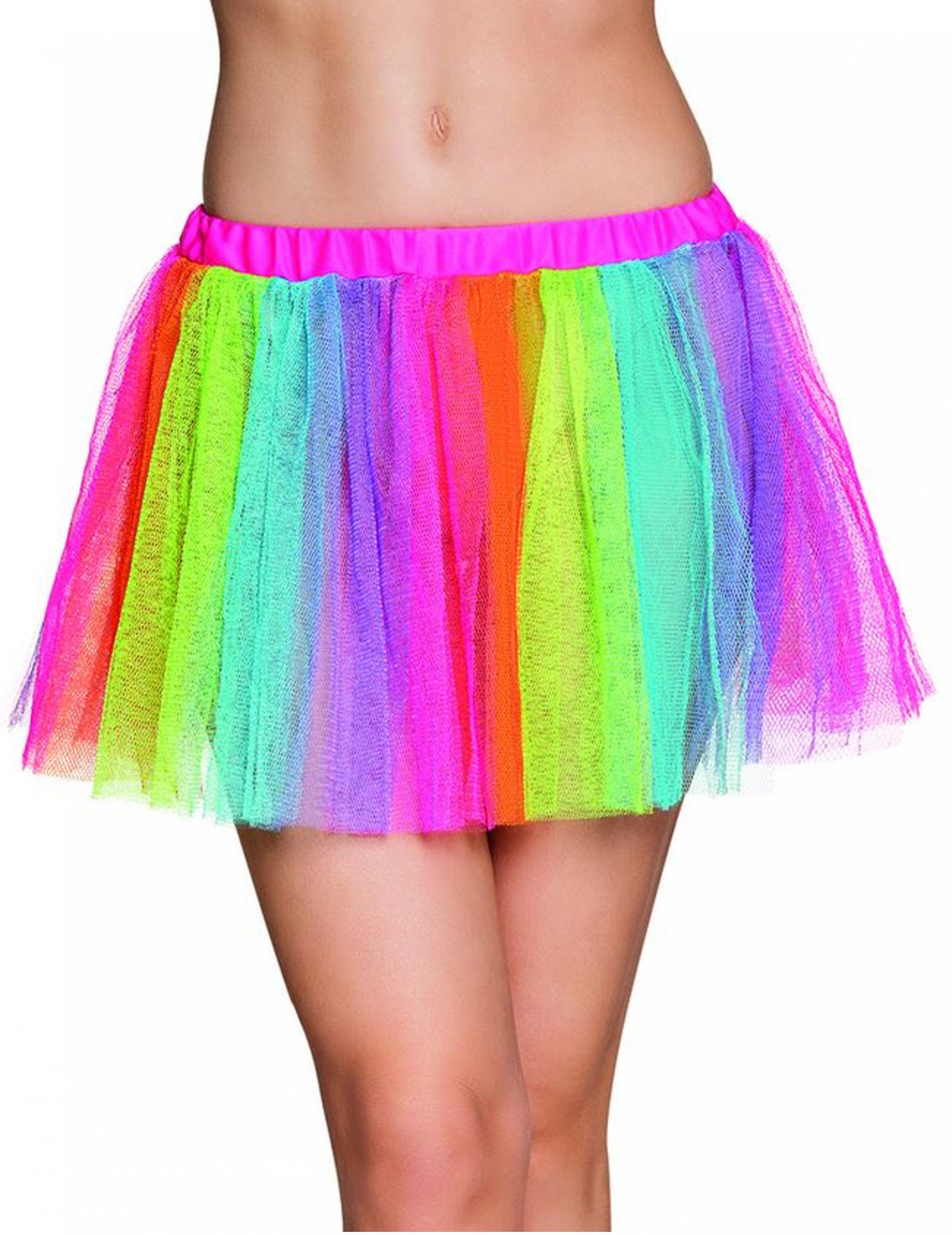 Tutu arc-en-ciel femme