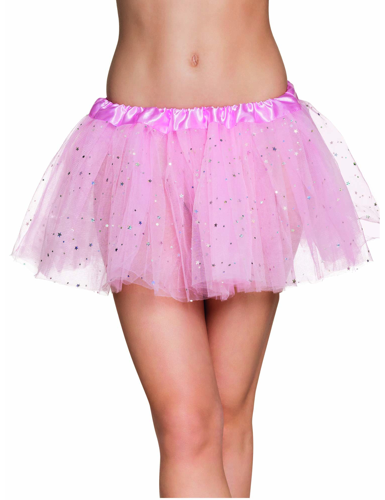 Tutu rose étoile scintillante femme