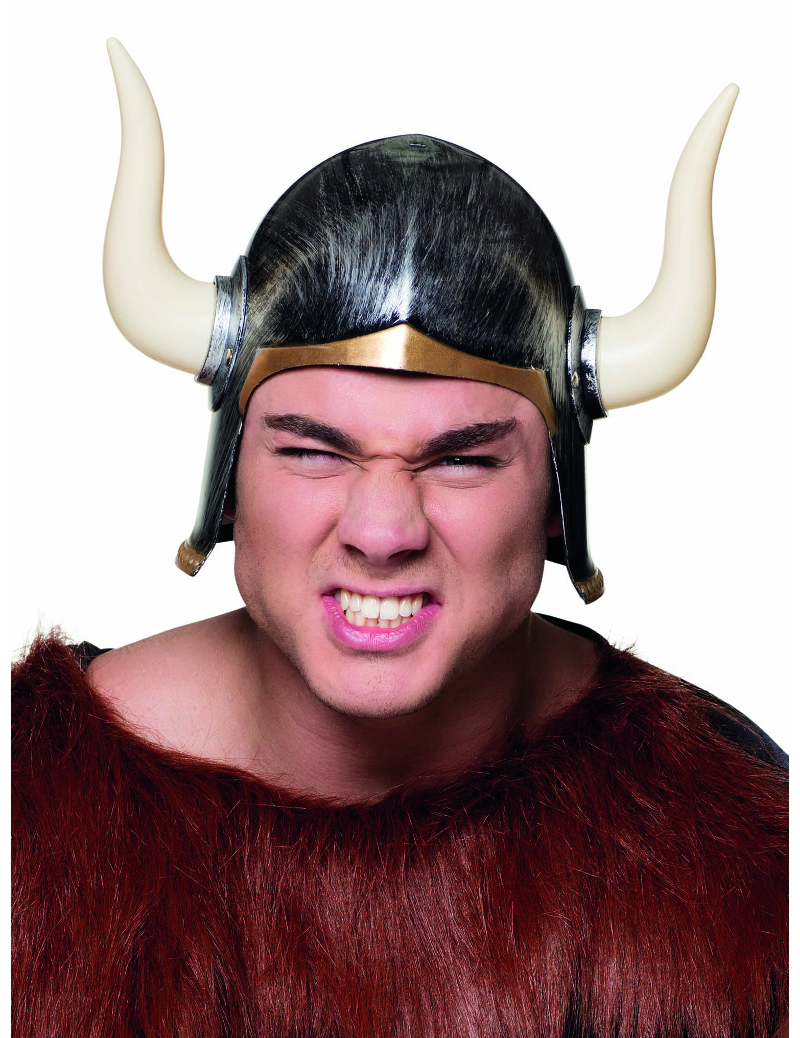 Casque viking à cornes adulte