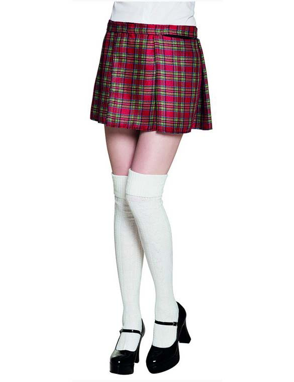 Kilt écossais rouge femme