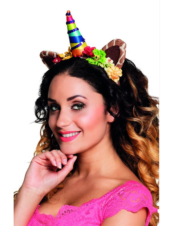 Serre-tête licorne de la jungle adulte