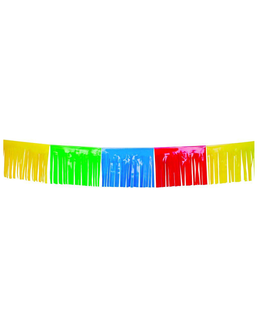 Guirlande à franges multicolores 10 m