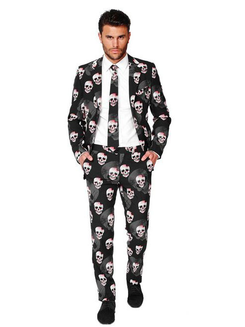 Costume Tête de mort Opposuits homme