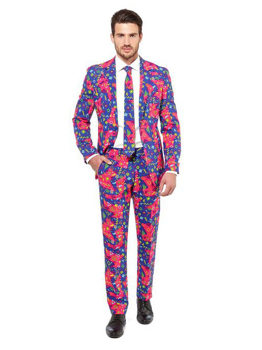 Costume Mr. Symbole coloré homme Opposuits