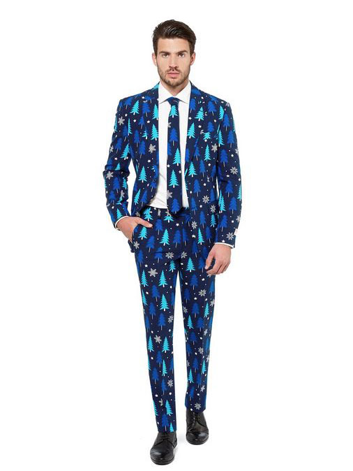 Costume Sapins bleus royals Opposuits homme