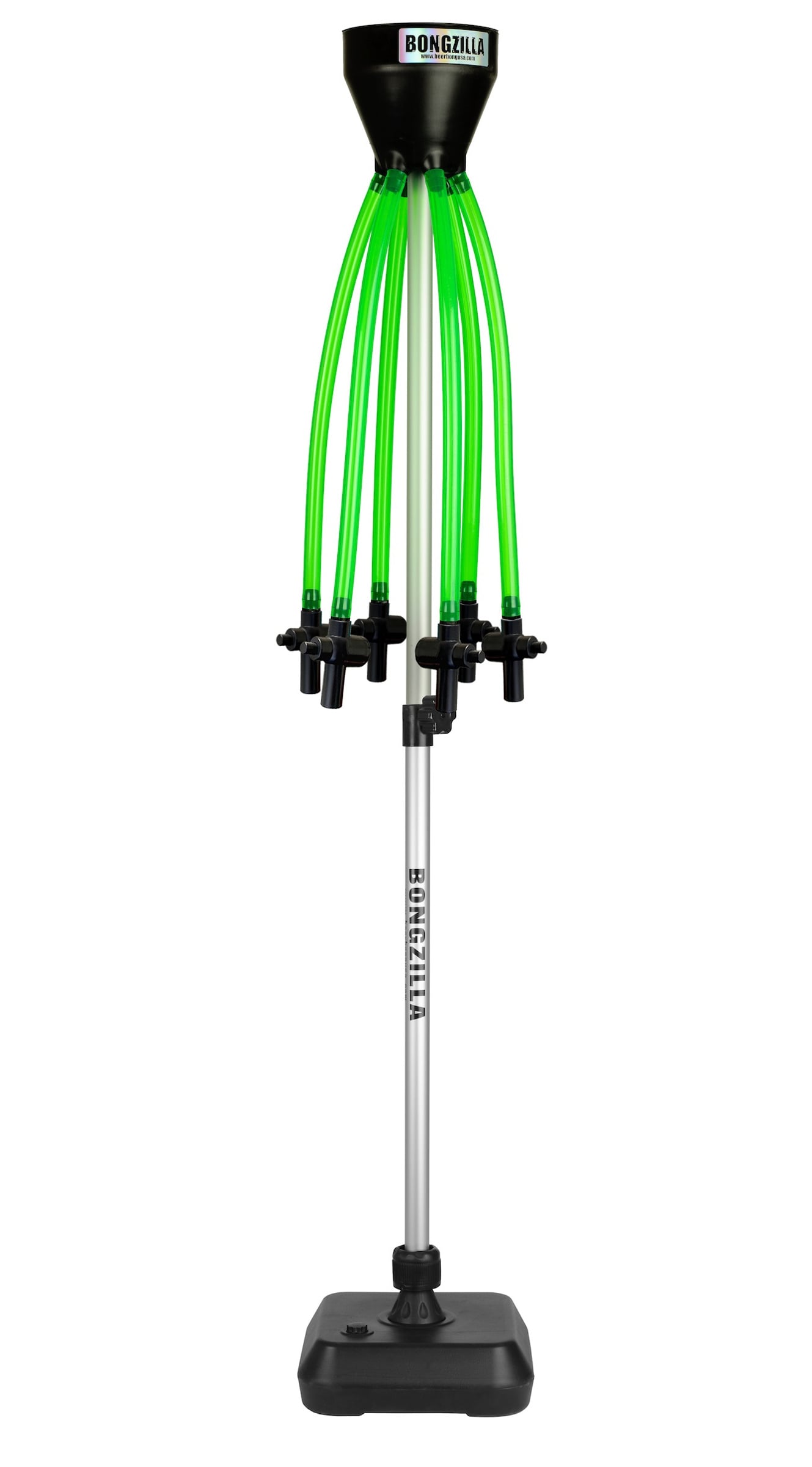 Entonnoir à bière pour 6 personnes Bongzilla 180 cm Headrush Beer bong®