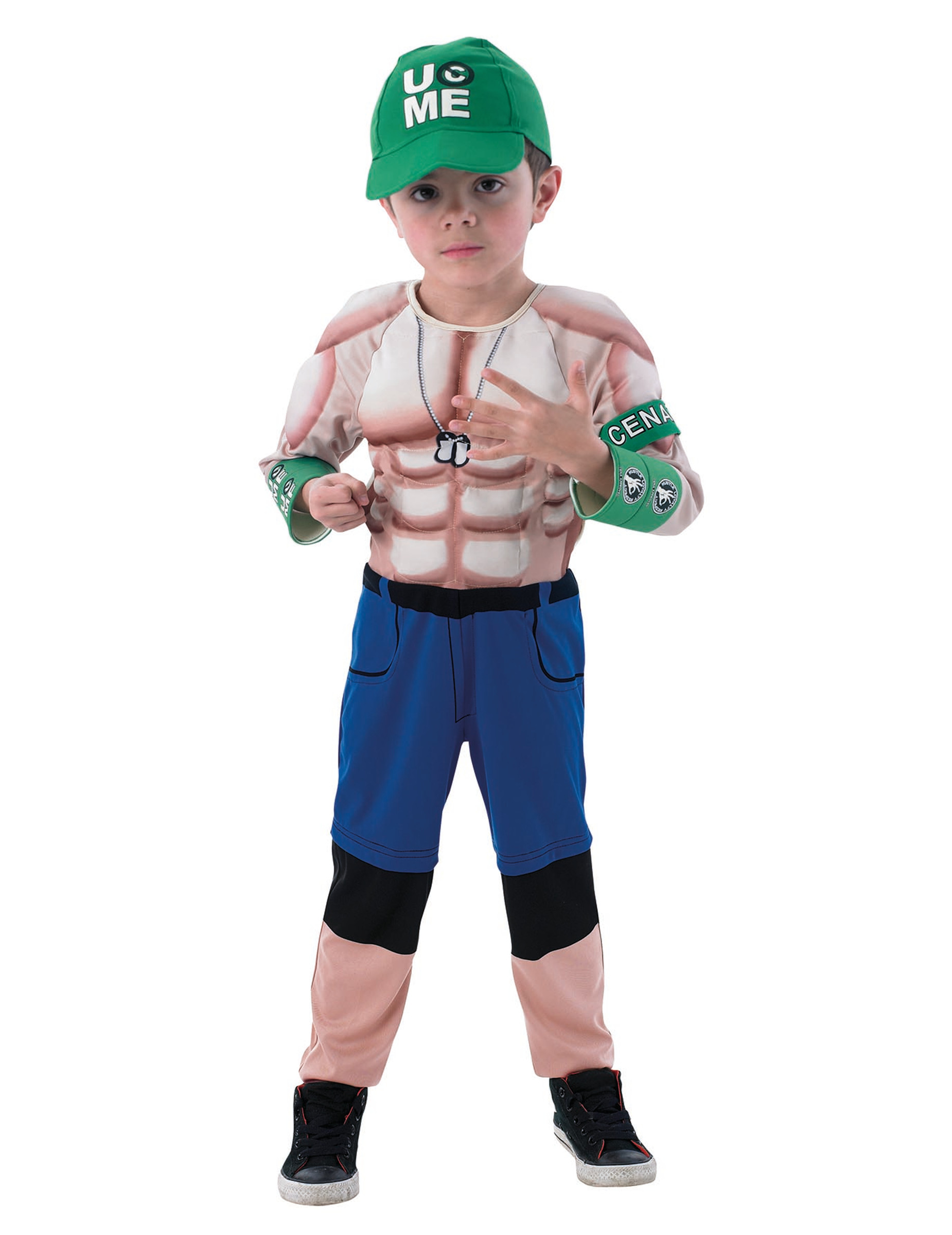 Déguisement musclé catcheur John Cena - WWE enfants