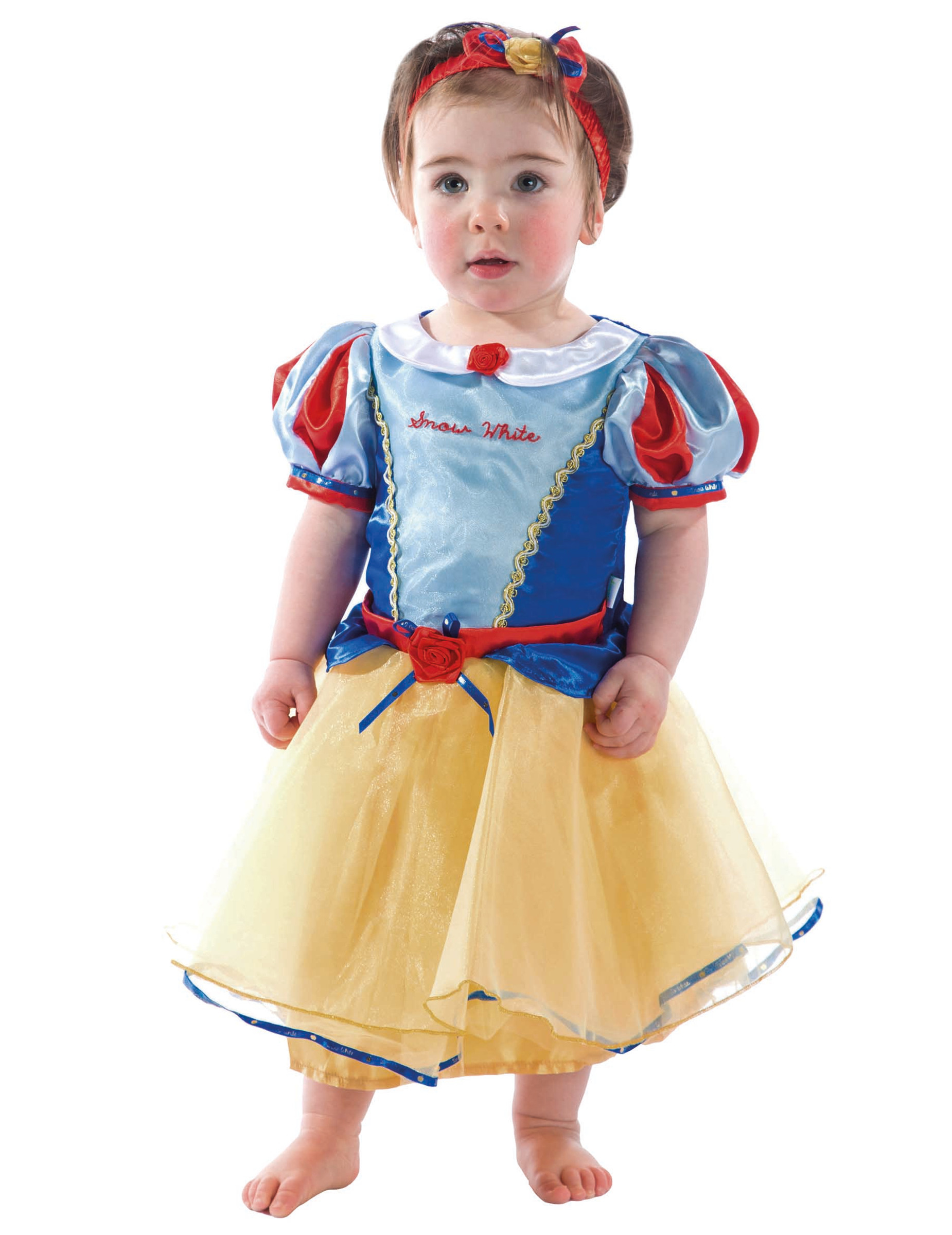 Déguisement Luxe Blanche-Neige bébé