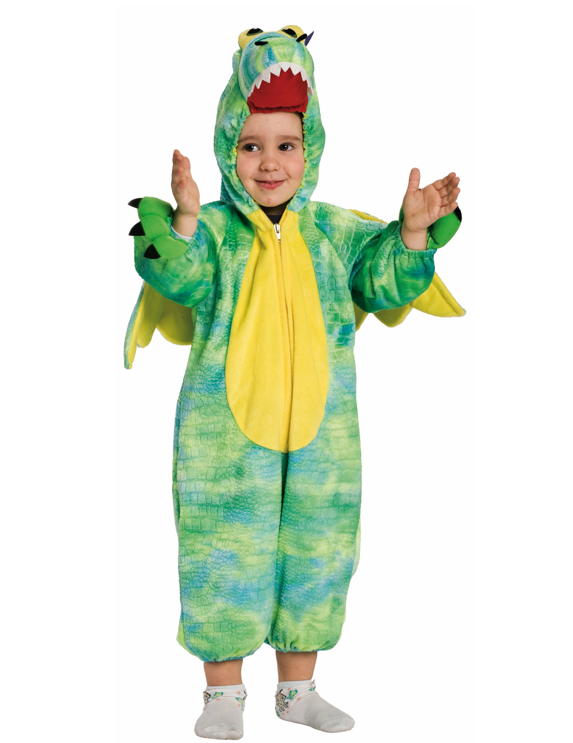 Déguisement Dragon vert enfant