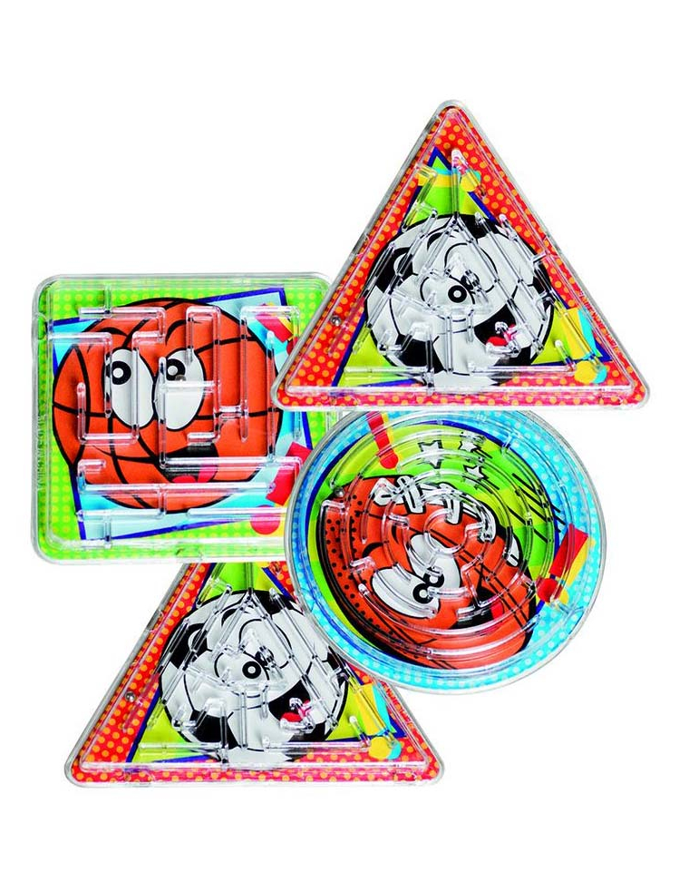4 Mini labyrinthes sport