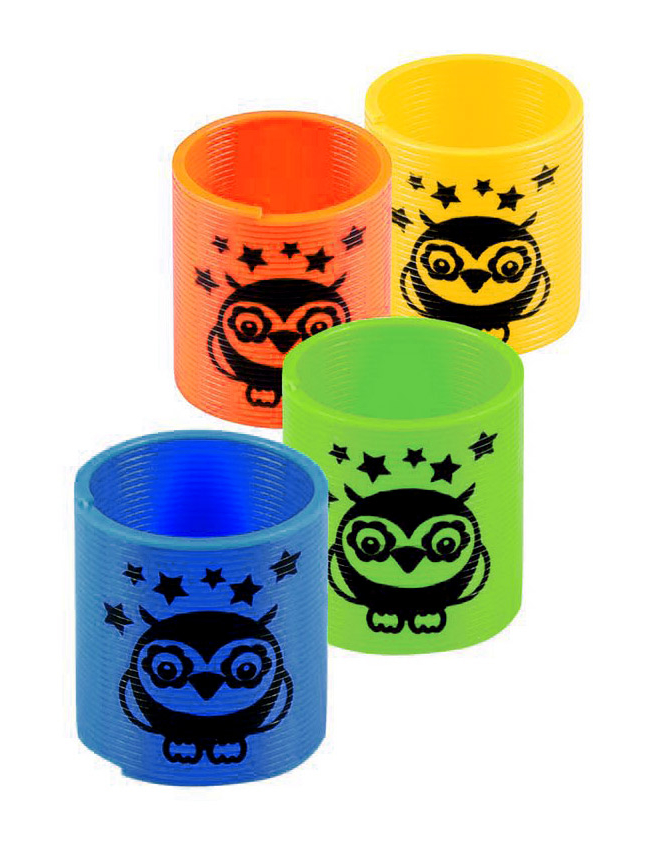 4 Mini ressorts colorés
