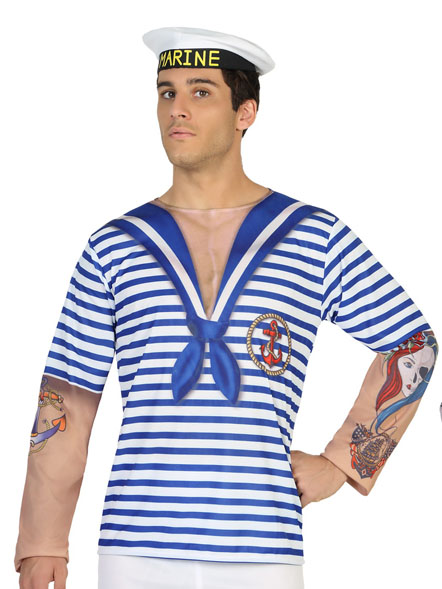 T-shirt marin homme