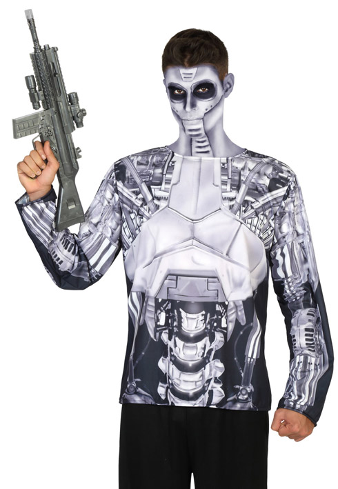 T-shirt robot homme