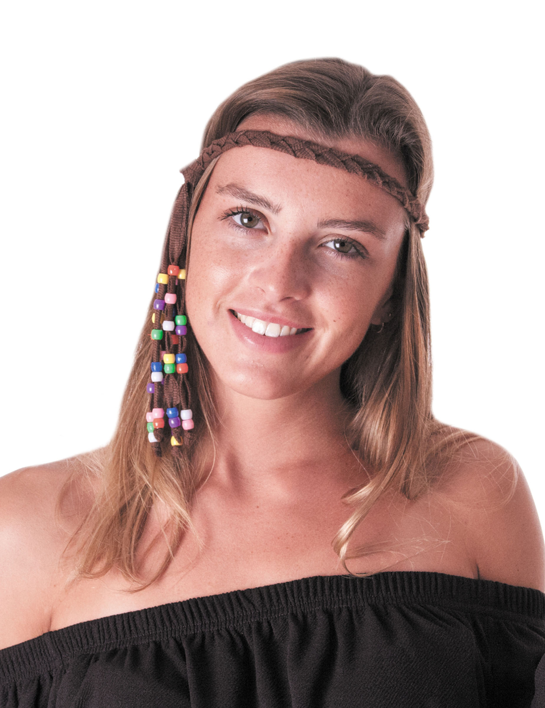 Bandeau hippie peace adulte