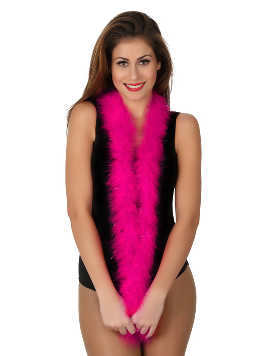 Marabou rose fuschia 185 cm