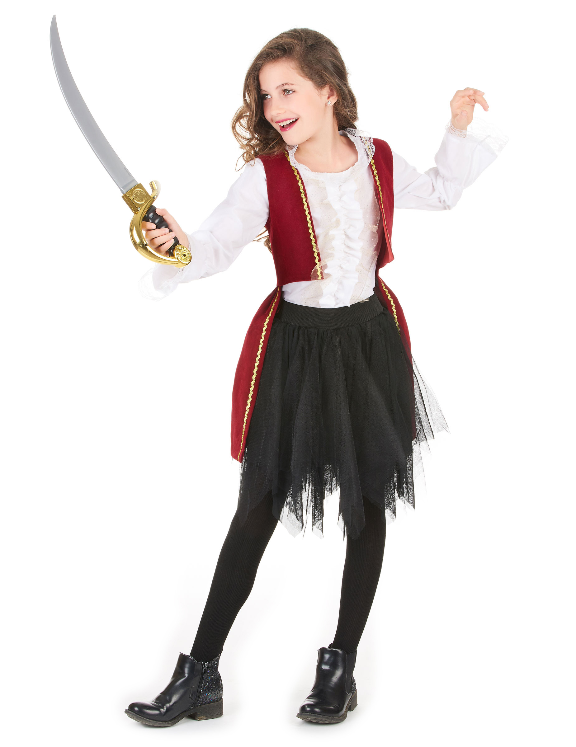 Déguisement pirate tutu fille