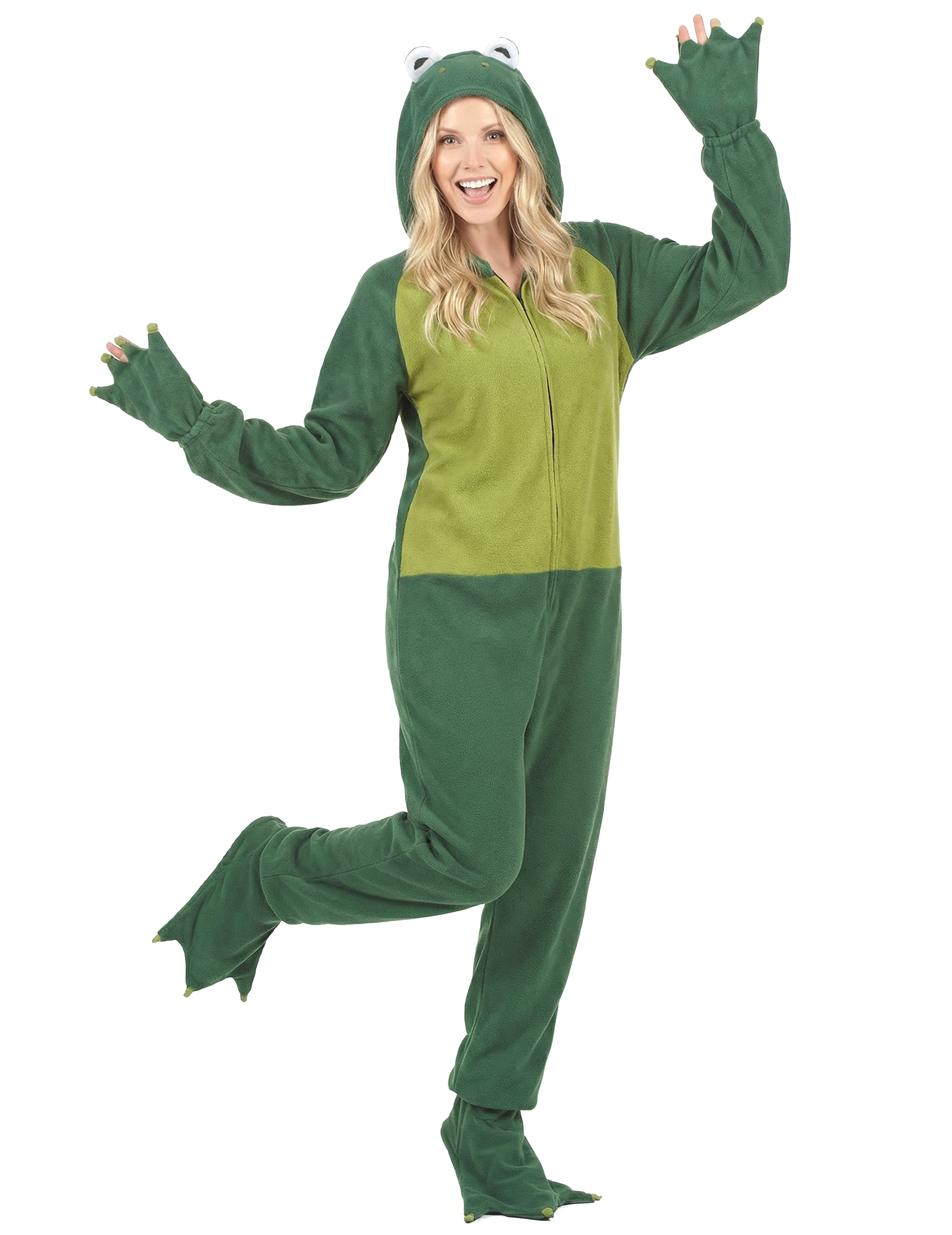 Combinaison à capuche grenouille femme