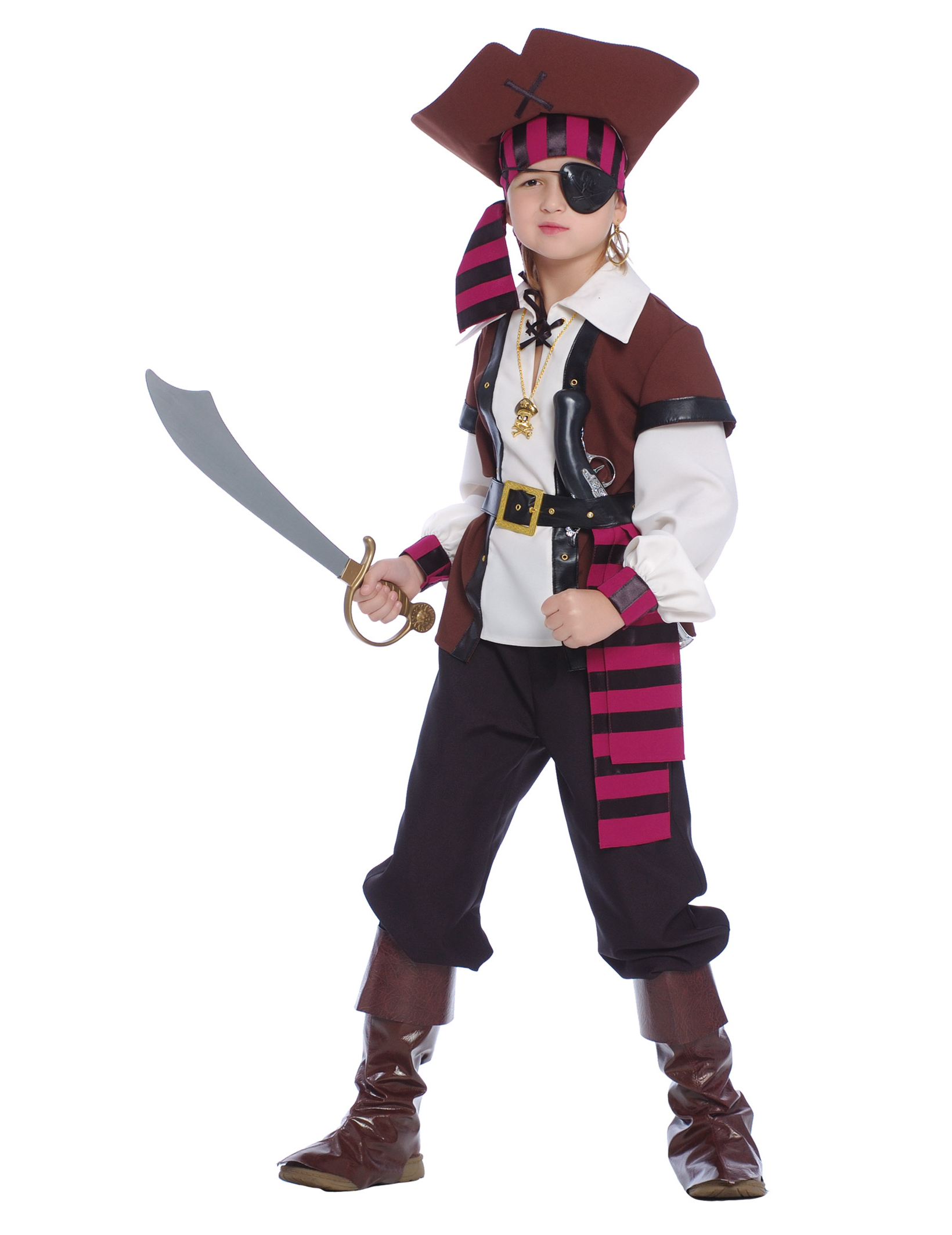 Déguisement pirate des 7 mers garçon