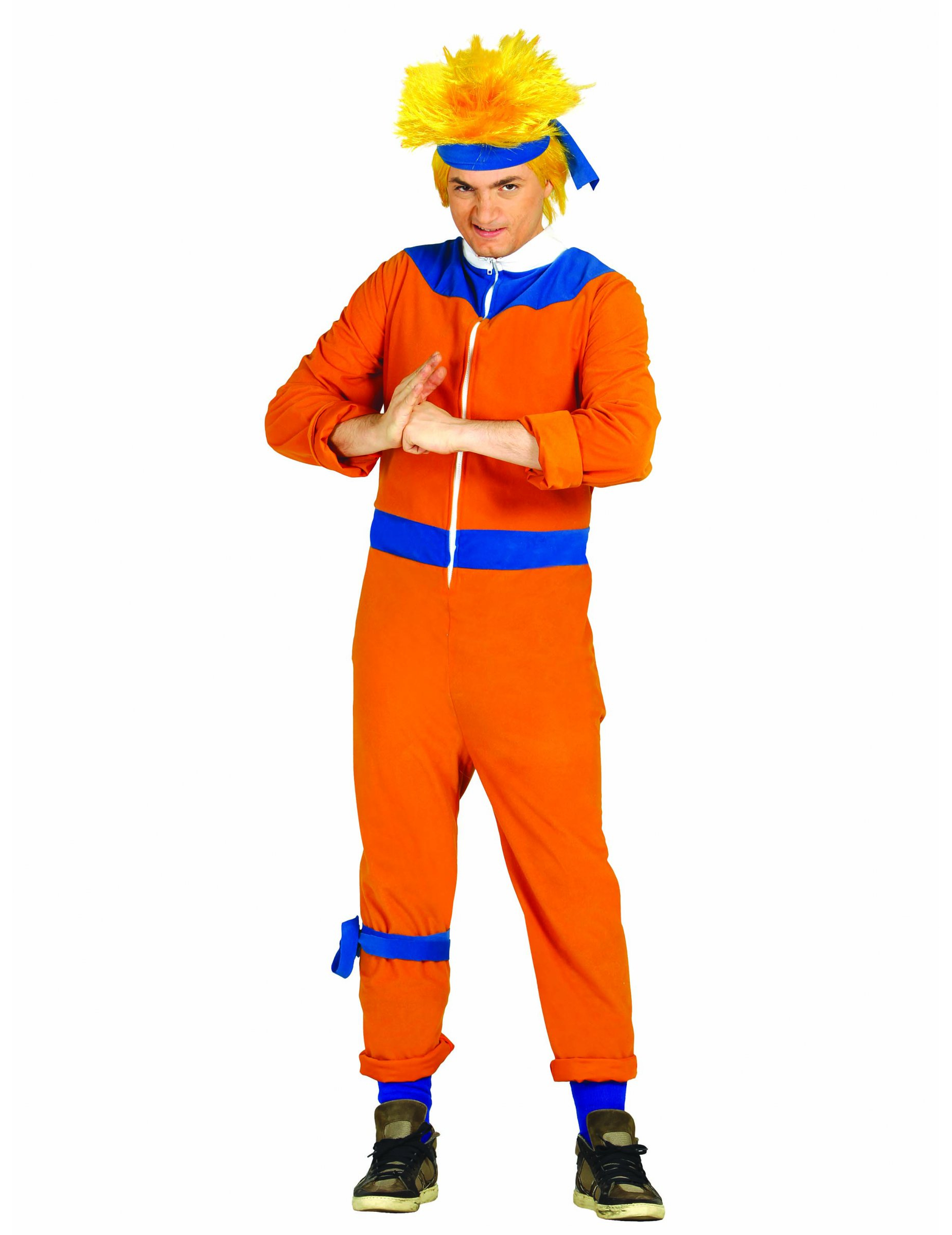 Déguisement maitre ninja orange adulte