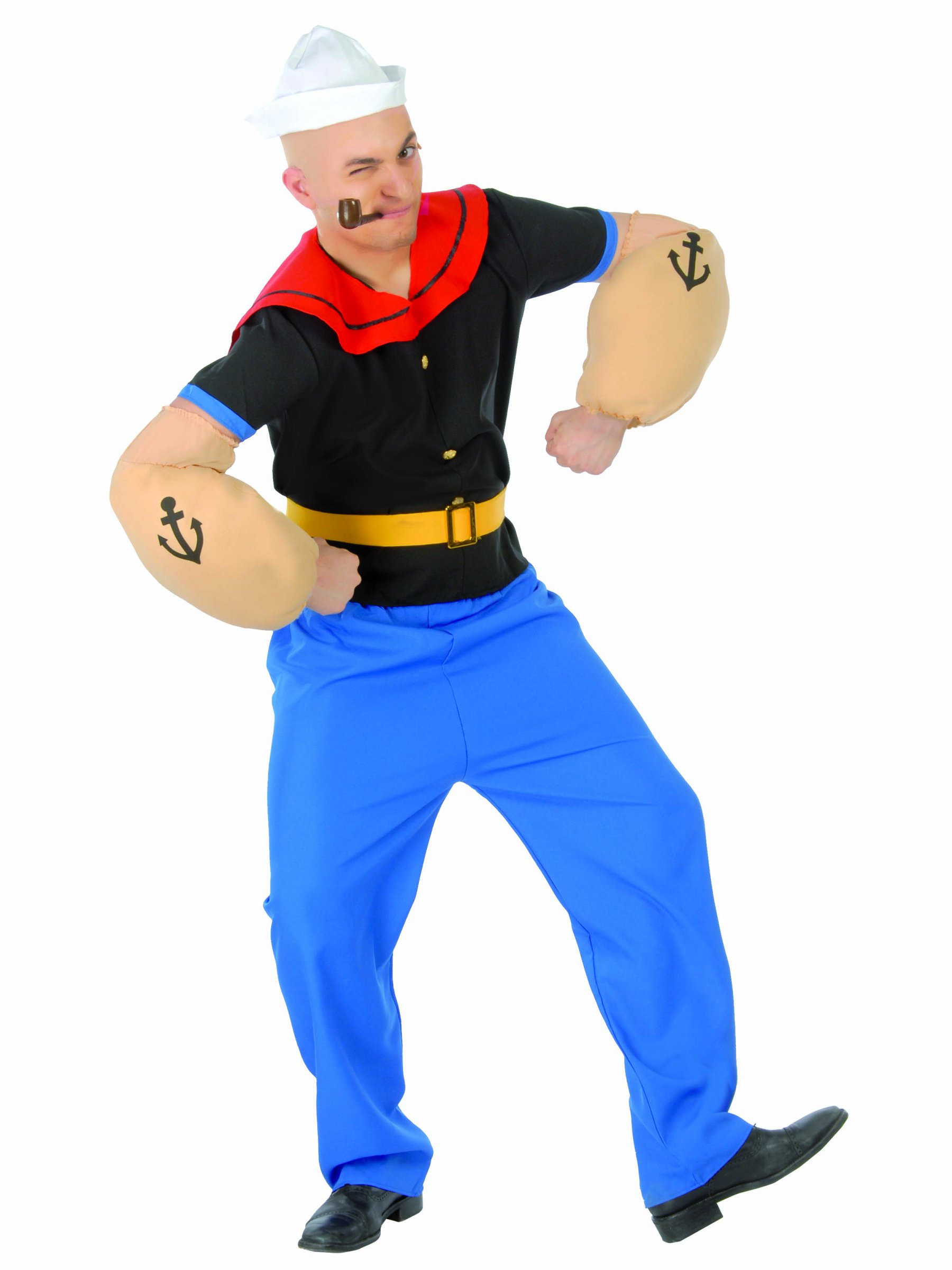Déguisement marin musclé adulte