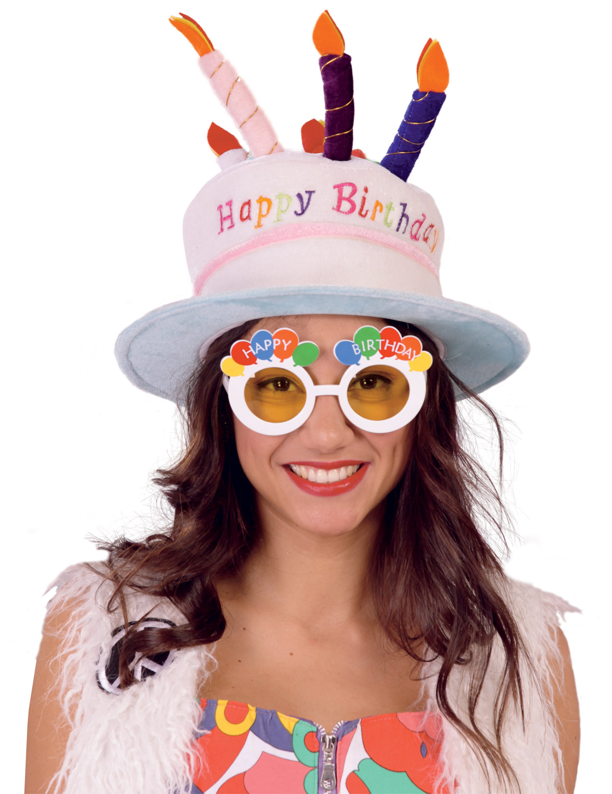 Lunettes Happy Birthday adulte