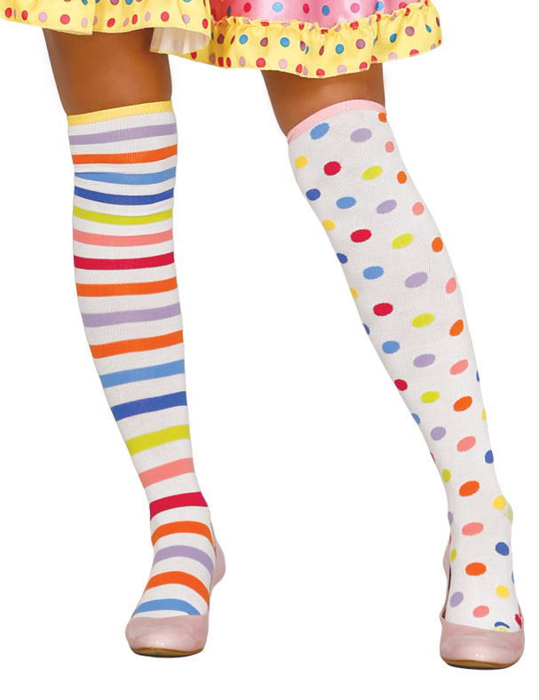 Bas clown pastel femme