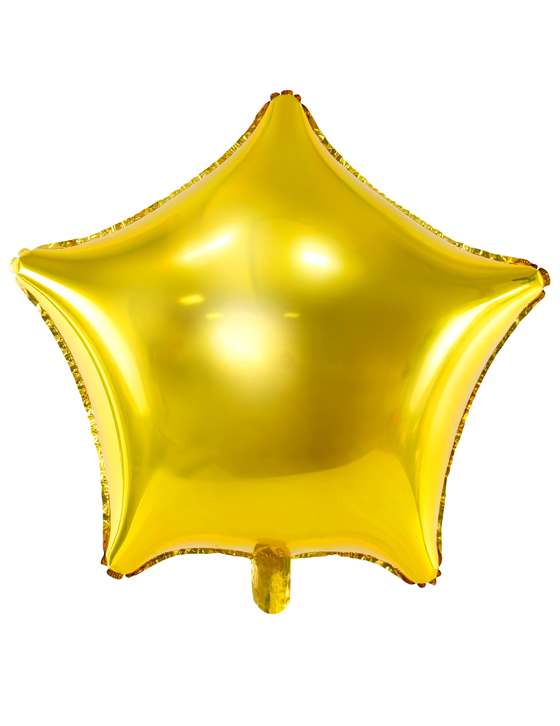 Ballon aluminium étoile dorée 70 cm