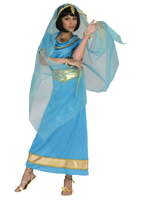 Déguisement princesse bleue femme