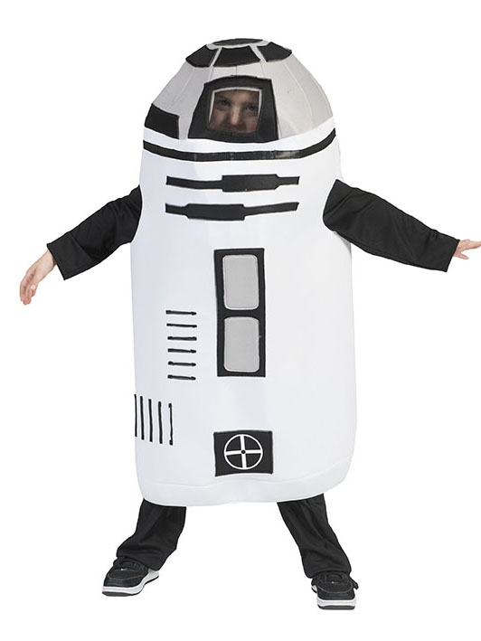 Déguisement petit robot blanc enfant