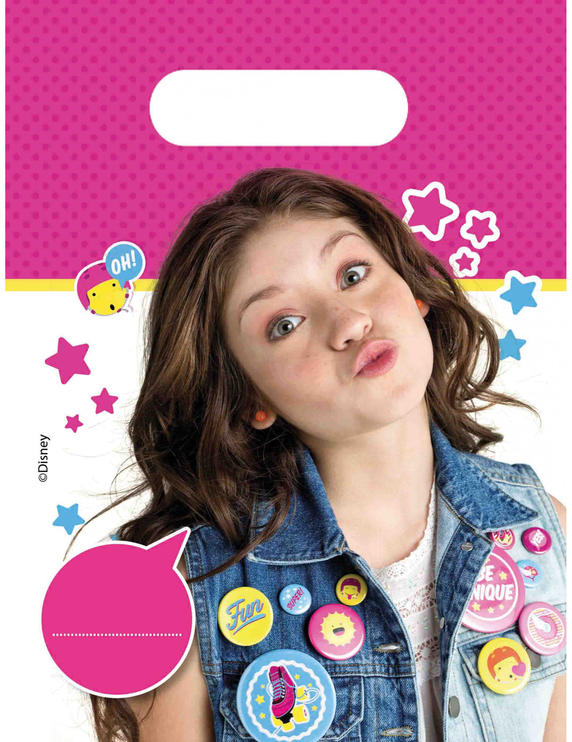 6 Sachets plastique Soy Luna