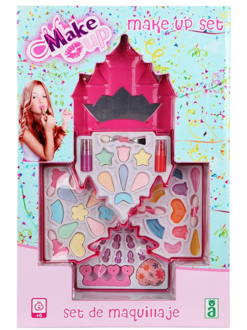 Kit maquillage château de princesse fille