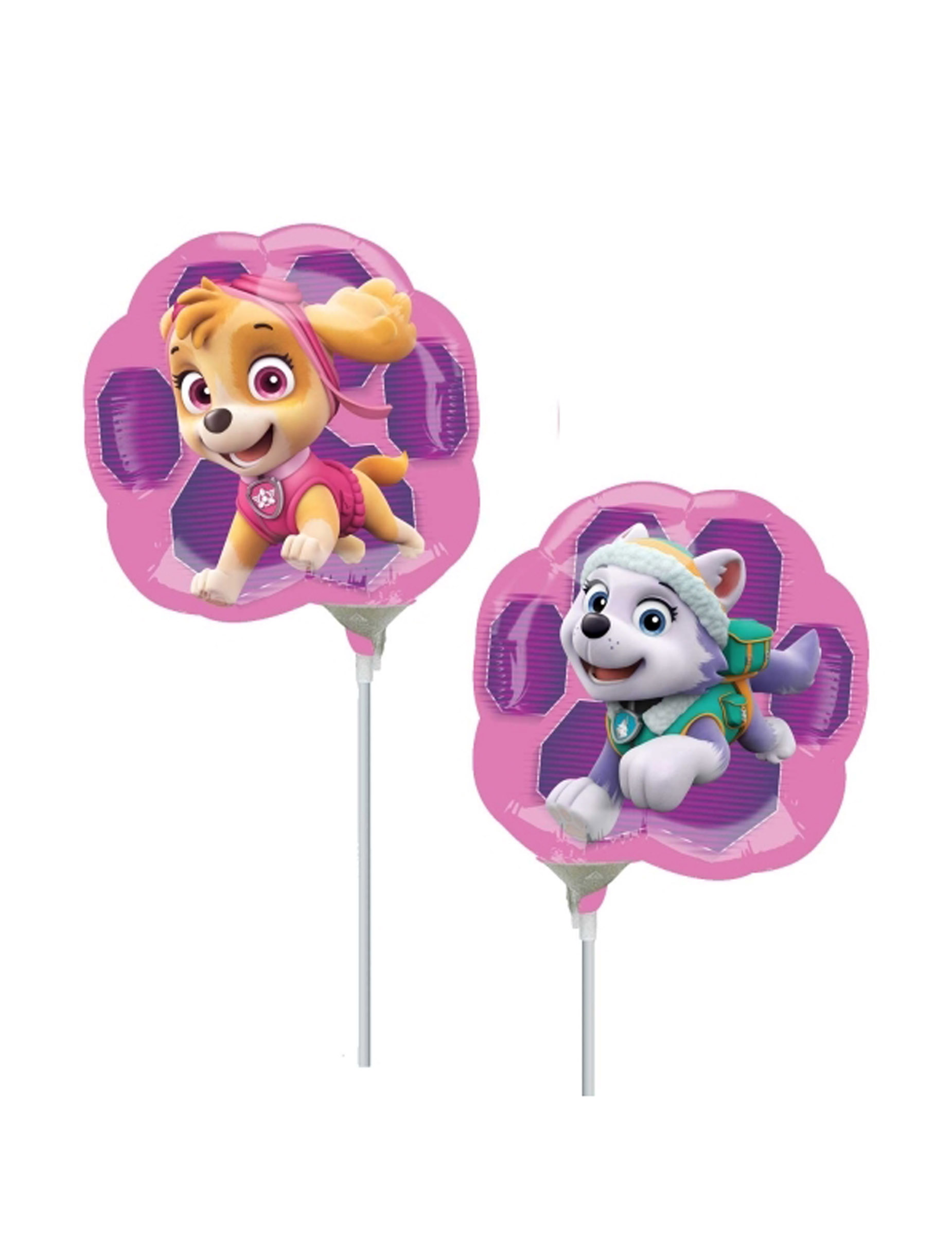 Petit ballon aluminium Stella & Everest Pat'Patrouille gonflé 25 cm